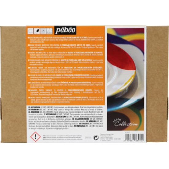 Pebeo Porcelaine 150 Ceramic Painting  Set 10 x 45ml 758471